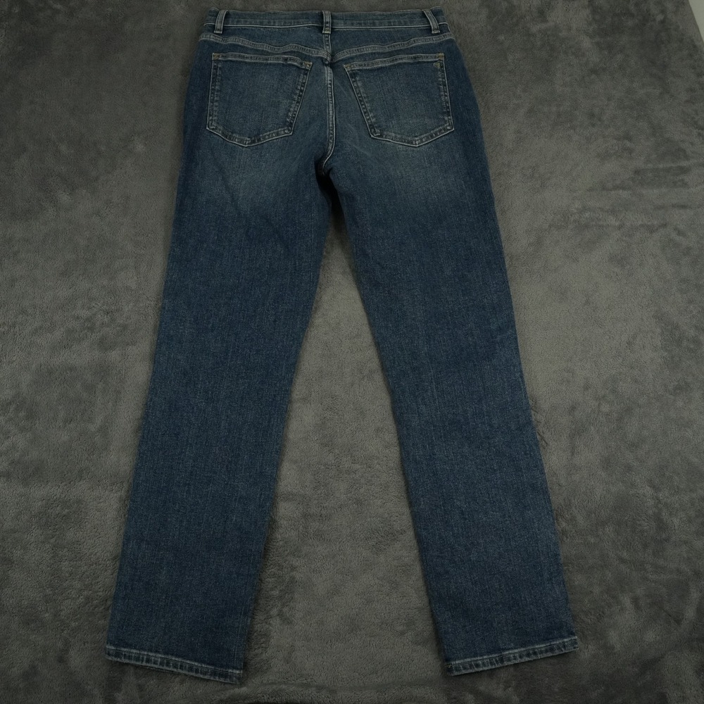 Madewell The Pencil Jean Womens 29(31x29.5) Blue High Rise Slim Straight - Picture 3 of 16